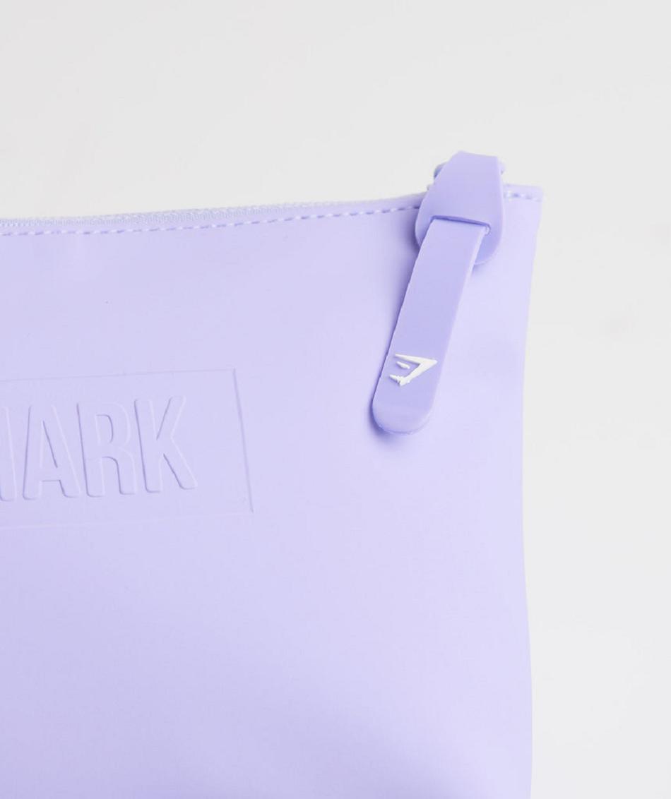 Bolsas Gymshark Everyday Zip Pouch Accessories Moradas | CO 4245ZUT